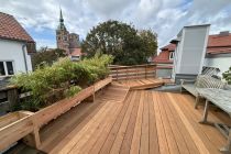 Dachterrasse Bangkirai mit Rollstuhlrampe 2